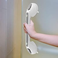 Newthinking Tapadókorongos Kapaszkodó Rúd Fürdőszobába 40cm Szürke ABS Biztonsági Fogantyú Időseknek Mozgássérülteknek 7
