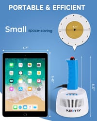 NEWTRY Elektromágneses Indukciós Fóliahegesztő Gép, 20-100mm Állítható Alumínium Fólia Lezáró, 800W Fehér Hegesztőgép 2