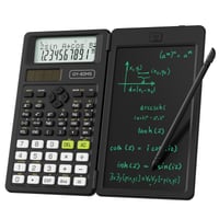 Calculator științific NEWYES 82MS-II cu tabletă de scris și stylus, negru, 240 de funcții 1