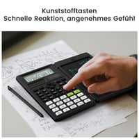 Calculator științific NEWYES 82MS-II cu tabletă de scris și stylus, negru, 240 de funcții 5