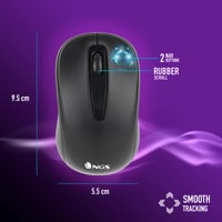 Bezdrôtová súprava klávesnice a myši NGS Euphoria Kit, 2,4 GHz, QWERTY, Plug and Play, kompatibilná s PC/Mac/Linux/Android/TV, čierna 3