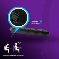 Bezdrôtová súprava klávesnice a myši NGS Euphoria Kit, 2,4 GHz, QWERTY, Plug and Play, kompatibilná s PC/Mac/Linux/Android/TV, čierna 4