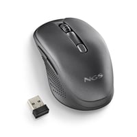 Bezdrôtová nabíjateľná myš NGS EVO RUST BLACK, 2,4 GHz, tiché tlačidlá, 3 úrovne DPI 800/1200/1600, pre pravákov, čierna, PC/Mac/iPad/tablet 9