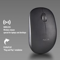 Bezdrôtová myš NGS Fog Pro – čierna 2