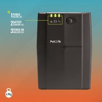 Sursă neîntreruptibilă (UPS) NGS Fortress 1200 V3 800 VA / 480 W 6