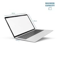 Taška na notebook NGS Monray Passenger – čierna – 16" 7