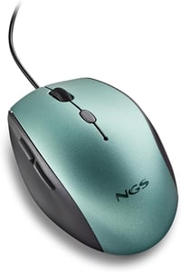 NGS Moth Ice USB vezetékes optikai egér 5 csendes gombbal, 800/1200/1600 DPI 2
