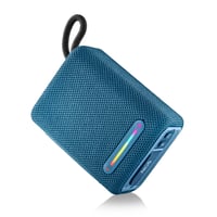 Prenosný Bluetooth reproduktor NGS Roller Furia 1 Blue – RGB osvetlenie, vodotesnosť IPX6, 15 W, TWS, USB port, 9-hodinová výdrž batérie, modrý 3