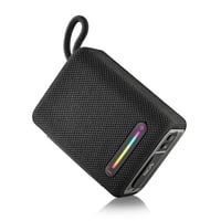Prenosný Bluetooth 5.0 reproduktor NGS Roller Fury 1, 15W, vodotesnosť IPX6, RGB osvetlenie, TWS, USB, 9-hodinová výdrž batérie, čierny 1