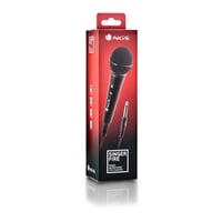 Dynamický karaoke mikrofón NGS Singer s 3-metrovým káblom, 6,3 mm jack konektorom a vypínačom 7