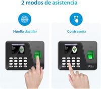 NGTeco NG-AS10 Biometrikus Jelenlét-nyilvántartó Rendszer Kisvállalkozásoknak - USB Adatátvitel, 500 Felhasználó, Excel Jelentések, Áramkima 3