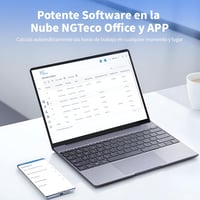NGTeco TC1 Időnyilvántartó Rendszer - Arcfelismerés, Ujjlenyomat, RFID és PIN Kód - Többnyelvű Támogatás - 200 Felhasználó, 30.000 Rekord 4