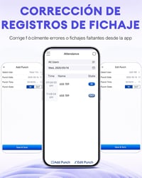 NGTeco W2 Digitális Jelenlét Nyilvántartó Óra - Automatikus Munkaidő Számítás, Adatmentés Áramkimaradás Esetén, Beépített Akkumulátor, WiFi  4
