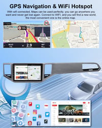 NHOPEEW 2G+64G Android Autórádió VW Golf Sportsvan 2014-2020 Wireless CarPlay 4