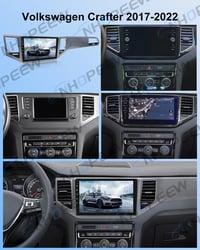 NHOPEEW 2G+64G Android Autórádió VW Golf Sportsvan 2014-2020 Wireless CarPlay 2