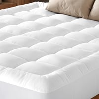 Niagara Sleep Solution Matrac Topper 180x200 cm - Ultralágy, Légáteresztő Mikroszálas, Mély Zsebes Matracvédő 1