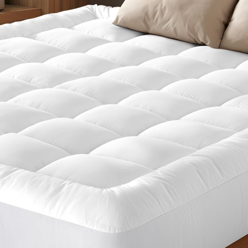 Niagara Sleep Solution Matrac Topper 180x200 cm - Ultralágy, Légáteresztő Mikroszálas, Mély Zsebes Matracvédő