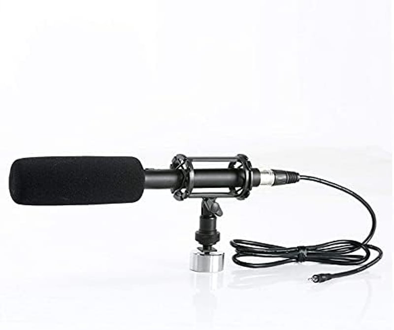 Nicama NC4 Rezgéscsillapító Mikrofon Tartó Rode NTG-1 NTG-2 NTG-3 Audio-Technica AT897 Sennheiser MKH-416 ME66 MKE-600 Kompatibilis