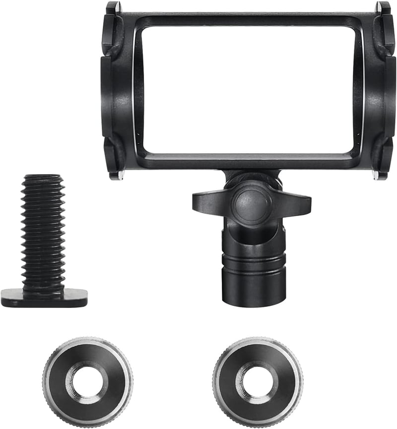 Nicama NC4 Rezgéscsillapító Mikrofon Tartó Rode NTG-1 NTG-2 NTG-3 Audio-Technica AT897 Sennheiser MKH-416 ME66 MKE-600 Kompatibilis