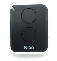 Nice Era ONE2 2-kanálový diaľkový ovládač pre brány a garážové dvere 433,92 MHz čierno/biely ON2 1