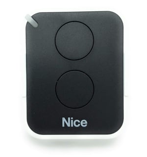 Nice Era ONE2 2-kanalni daljinski upravljač za kapije i garažna vrata 433,92 MHz crni/bijeli ON2
