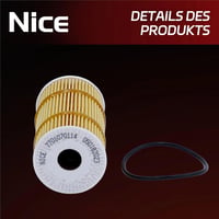 Nice Olajszűrő 58mm Nissan Kompatibilis Tömítésekkel 7