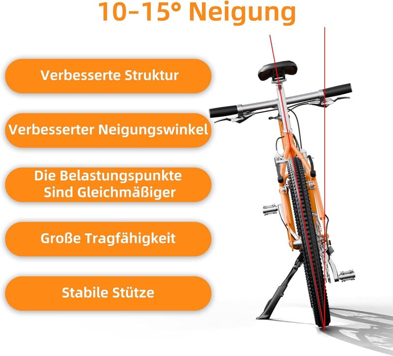 NICEDACK Kerékpár Középtámasz 26-29 Colos Magasságállítható Állvány Mountainbike Elektromos Trekking Városi Kerékpárhoz