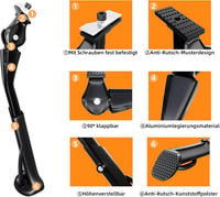 NICEDACK Kerékpár Középtámasz 26-29 Colos Magasságállítható Állvány Mountainbike Elektromos Trekking Városi Kerékpárhoz 6