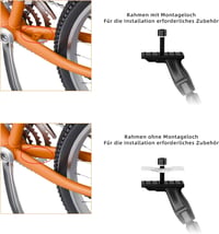 NICEDACK Kerékpár Középtámasz 26-29 Colos Magasságállítható Állvány Mountainbike Elektromos Trekking Városi Kerékpárhoz 2