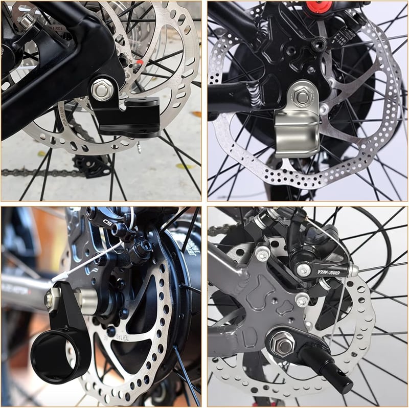 NICEDACK M12 Kerékpár Átvezető Tengely Adapter Utánfutóhoz - Állítható Hosszúság 167-192mm, Rozsdamentes Acél, Alumínium, Fekete