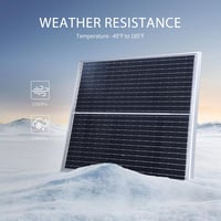 Nicesolar 50W Monokristályos Napelem Panel 12V Autó RV Hajó Rendszer 4