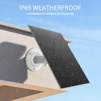 Nicesolar 8W USB napelemes panel kültéri kamerához, IP65 vízálló, állítható tartóval 3