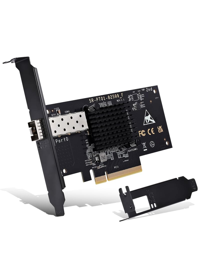 NICGIGA 10Gb SFP PCI-e Mrežna Kartica s Intel 82599 Kontrolerom, 10Gbps Ethernet Adapter, Kompatibilna s Windows/Linux/VMware