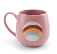 Porcelánový hrnček NICI Lucky Bear Hurrabärchi 400 ml 8x9 cm ružový - Milý darček do kuchyne, kancelárie alebo domácnosti 3