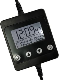 Nicoone Akvárium LED Időzítő és Fényerőszabályzó - 8 Programozható Csoport, Napkelte/Napnyugta Szimuláció, Automata Világításvezérlés Halakh 8