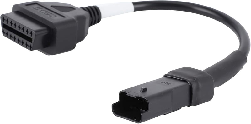 Nicoone OBD2 Diagnosztikai Kábel Adapter Ducati Monster, Multistrada, Diavel, Panigale Motorokhoz - 4 Pólusú Csatlakozó