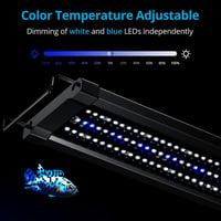 Nicrew ClassicLED G2 akvárium lámpa, vízálló LED világítás holdvilágítással 5