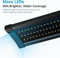 Nicrew ClassicLED G2 akvárium lámpa, vízálló LED világítás holdvilágítással 2