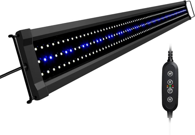 Nicrew ClassicLED G2 akvárium lámpa, vízálló LED világítás holdvilágítással