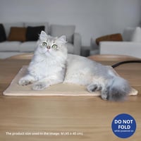 NICREW Elektromos Fűtőpad Macskának Kutyának 40x45cm Hőmérséklet Szabályozható 7