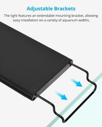 NICREW RGB+W akvárium LED lámpa 76-90 cm, 24/7 időzítő, növénynövekedés 6