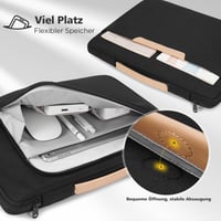 NIDOO laptop táska 15,6-16 hüvelykes notebookokhoz 5
