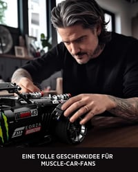 Nifeliz HOONIKEN Technikai Autómodell Építőkészlet 3141 Darabos Sportautó Gyűjtőkészlet 6