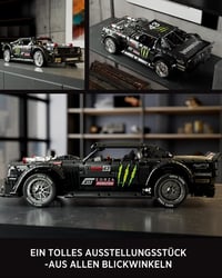 Nifeliz HOONIKEN Technikai Autómodell Építőkészlet 3141 Darabos Sportautó Gyűjtőkészlet 5