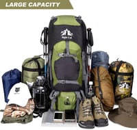 Night Cat 70L Trekking Hátizsák Férfiaknak és Nőknek Kempinghez 6