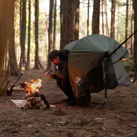 Hojdacia sieť so sieťou proti komárom Night Cat - Vodoodolná, prenosná kempingová hojdacia sieť pre 1 osobu, do záhrady, na turistiku, nosnosť 200 kg 4