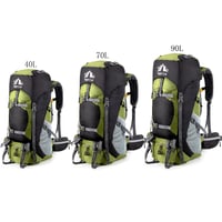 Rucsac de trekking Night Cat cu husă de ploaie - 70 l 2