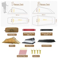Cort Ultralight Impermeabil Night Cat – Material Silnylon 15D, Cort de Camping și Drumeție 6