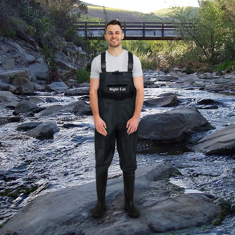 Night Cat Unisex Vízálló Csizmás Gázló Lélegző Crosswater Waders