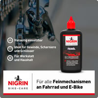 NIGRIN Bike-Care precízny montážny olej – 100 ml 3